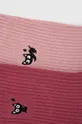 Ponožky dámské s ozdobnou výšivkou s kočkou (2-pack) více barev vícebarevná