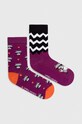 Skarpetki damskie w szopy (2-pack) kolor multicolor skarpetki długie multicolor RW23.LGD403