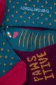 Skarpetki damskie bawełniane wzorzyste (2-pack) kolor multicolor multicolor