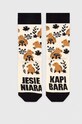 Skarpetki damskie bawełniane - Kapibara Jesieniara (2-pack) kolor multicolor skarpetki długie multicolor RW23.LGD504