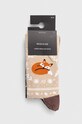 Odzież Skarpetki damskie z motywem jesiennym (2-pack) kolor multicolor RW23.LGD508 multicolor