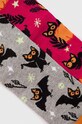 Skarpetki bawełniane damskie z motywem Halloween (2-pack) kolor multicolor RW23.LGD804 multicolor RW23