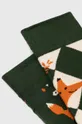 Skarpetki bawełniane damskie w liski (2-pack) multicolor