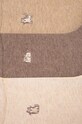 Skarpetki bawełniane damskie z ozdobnym haftem z kotem (3-pack) kolor multicolor RW23.LGD901 multicolor RW23