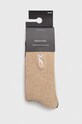 Odzież Skarpetki bawełniane damskie z haftowanym wzorem kota (2-pack) kolor multicolor RW23.LGD903 multicolor