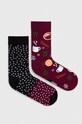 Skarpetki bawełniane damskie świąteczne (2-pack) kolor multicolor skarpetki długie multicolor RW23.LGD910