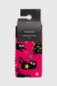 Skarpetki bawełniane damskie świąteczne (2-pack) kolor multicolor 75 % Bawełna, 23 % Poliamid, 2 % Elastan 