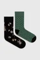 vícebarevná Bavlněné ponožky pánské s lesním motivem (2-pack) více barev Pánský