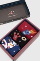 Bavlnené ponožky pánske so vzorom: vesmír (3-pack) viac farieb viacfarebná RW23.LGM705