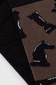 Skarpetki bawełniane męskie w szachy (2-pack) kolor multicolor RW23.LGM802 multicolor RW23