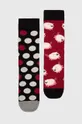 viacfarebná Bavlnené ponožky pánske s prasiatkami (2-pack) viac farieb Pánsky