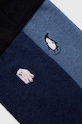 Bavlněné ponožky pánské s ozdobnou výšivkou se zvířecím motivem (2-pack) RW23.LGM904 vícebarevná RW23