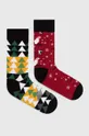 multicolor Skarpetki bawełniane męskie świąteczne (2-pack) kolor multicolor Męski