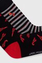Skarpetki bawełniane męskie w raki (2-pack) kolor multicolor RW23.LGMB03 multicolor RW23