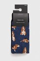 Odzież Skarpetki bawełniane męskie w psy (2-pack) kolor multicolor RW23.LGMB06 multicolor