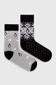 Ponožky pánske so zimným motívom (2-pack) viac farieb dlhé ponožky viacfarebná RW23.LGMB08