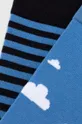 Bavlnené ponožky pánske s mačkou (2-pack) viac farieb viacfarebná