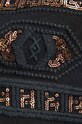 Bavlněné kimono dámské s aplikací černá barva RW23.NDD870 černá