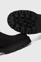 Botki zamszowe damskie kolor czarny RW23.OBD412 czarny