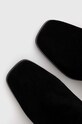 Botki damskie zamszowe kolor czarny czarny RW23.OBD501