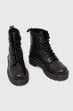 Botki skórzane damskie kolor czarny RW23.OBD601 czarny RW23