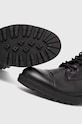 Buty wysokie męskie skórzane kolor czarny RW23.OBM405