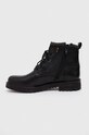 Buty wysokie męskie skórzane kolor czarny RW23.OBM502 czarny RW23