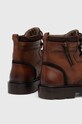 Obuwie Buty skórzane męskie wysokie kolor brązowy RW23.OBM603 brązowy