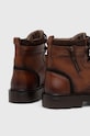 Obuwie Buty skórzane męskie wysokie kolor brązowy RW23.OBM603 brązowy