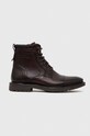 Buty wysokie męskie skórzane kolor brązowy casual brązowy RW23.OBM604
