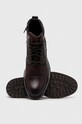 Buty wysokie męskie skórzane kolor brązowy brązowy RW23.OBM604