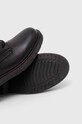 Buty wysokie męskie skórzane kolor czarny RW23.OBM608 czarny