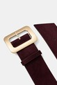 Opasok z imitácie semišu RW23.PAD602 burgundské RW23