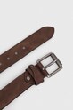 Pasek męski ze skóry ekologicznej kolor brązowy RW23.PAM503 brązowy RW23