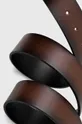 Opasok pánsky z ekologickej kože čierna farba čierna