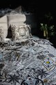 Komplet pościeli bawełnianej wzorzystej 200 x 200 cm kolor czarny kolor czarny czarny RW23.PCU401