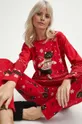 viacfarebná Bavlnené pyžamo dámska s vianočným motívom viac farieb Dámsky