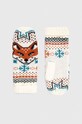Rękawiczki damskie wzorzyste kolor multicolor wzorzyste multicolor RW23.RED901