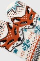 Rękawiczki damskie wzorzyste kolor multicolor RW23.RED901 multicolor RW23