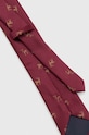 Kravata pánská se vzorem vínová barva RW23.ROM905 burgundské RW23