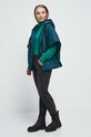 Poncho damskie lekko ocieplane kolor turkusowy RW23.SAD401 turkusowy RW23
