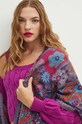 Szal z wełną damski wzorzysty kolor multicolor RW23.SAD823 multicolor
