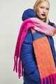 Szalik damski wzorzysty kolor multicolor tkanina multicolor RW23.SAD900
