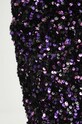 Spódnica damska z cekinami kolor fioletowy RW23.SDDA02