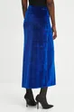 Sukňa dámska modrá barva <p>Hlavný materiál: 95 % Polyester, 5 % Elastan</p>