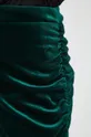 zielony Spódnica damska welurowa kolor zielony