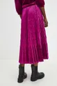 Sukňa dámska ružová farba 95 % Polyester, 5 % Elastan