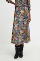 Odzież Spódnica damska midi z kolekcji Medicine x Veronika Blyzniuchenko kolor multicolor RW23.SDDB50 multicolor