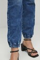 Jeansy damskie jogger kolor niebieski niebieski RW23.SJD304