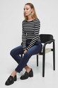 Jeansy damskie chino kolor granatowy RW23.SJD600 granatowy RW23
